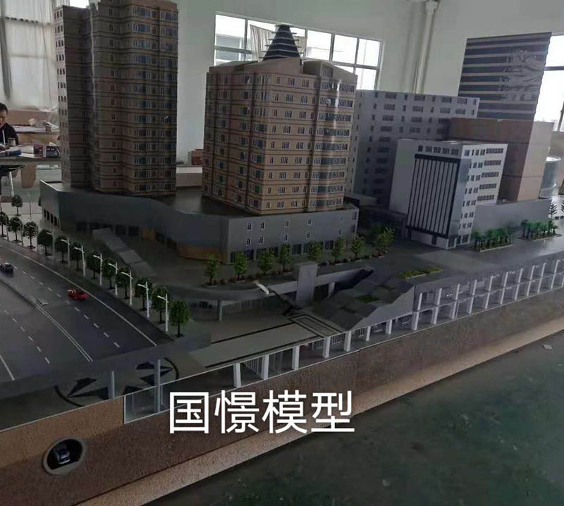 道孚县建筑模型