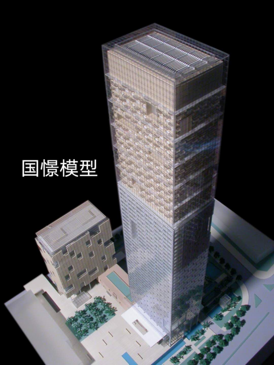道孚县建筑模型
