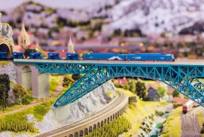 道孚县桥梁模型